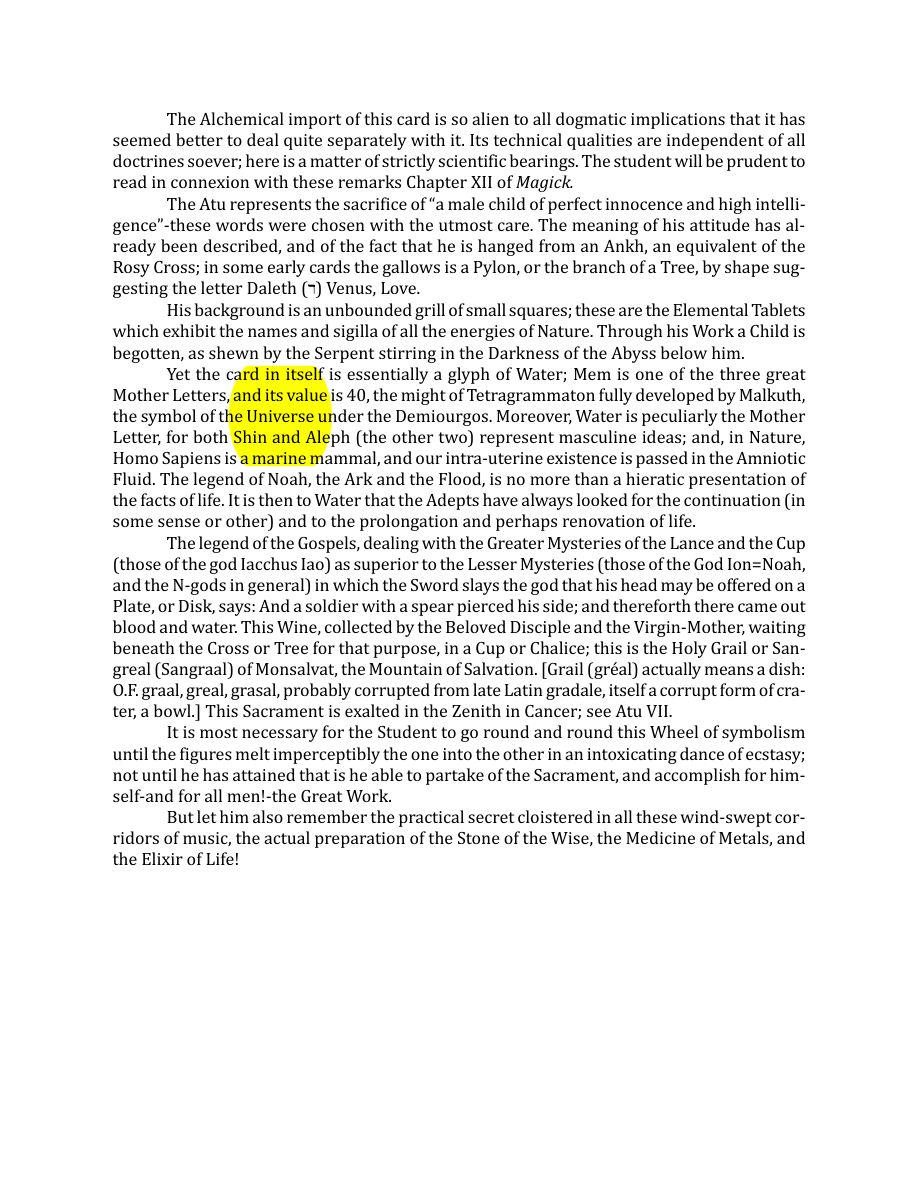Original scan of The Book of Thoth, PDF page 90