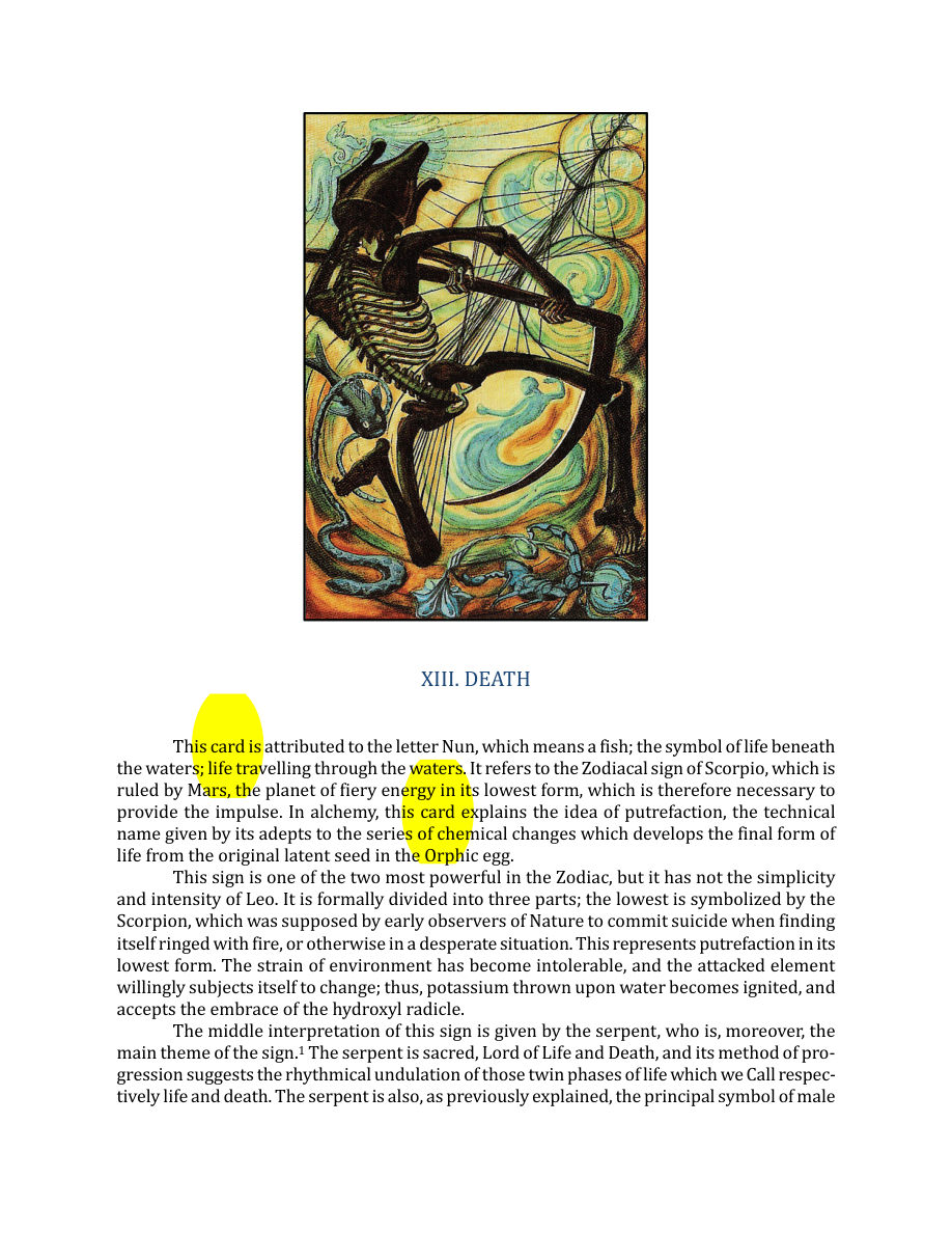Original scan of The Book of Thoth, PDF page 91