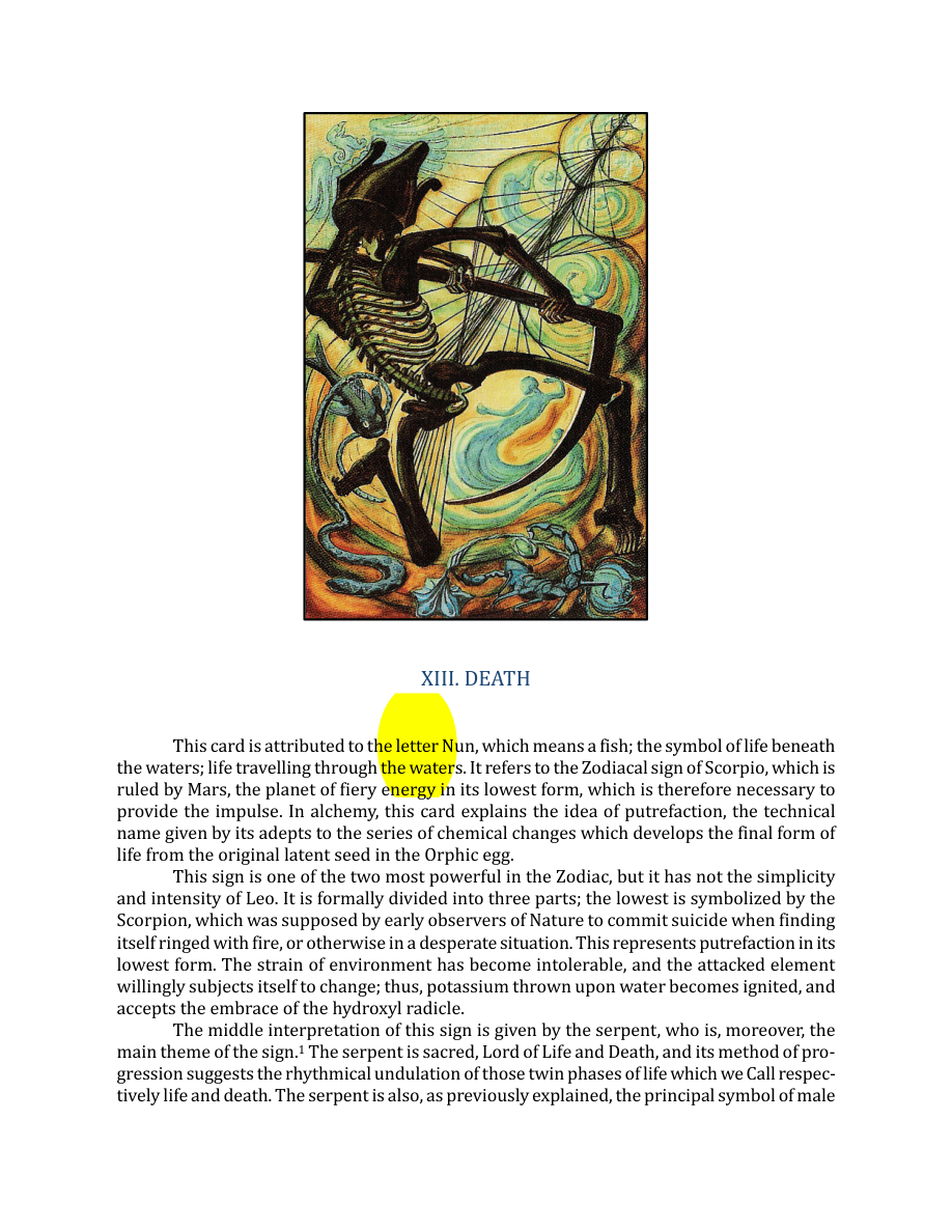 Original scan of The Book of Thoth, PDF page 91