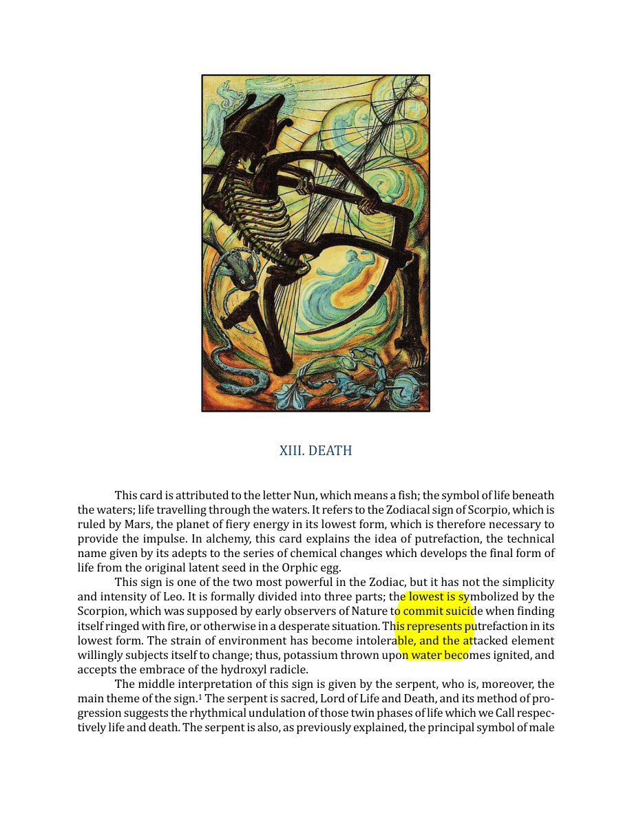 Original scan of The Book of Thoth, PDF page 91