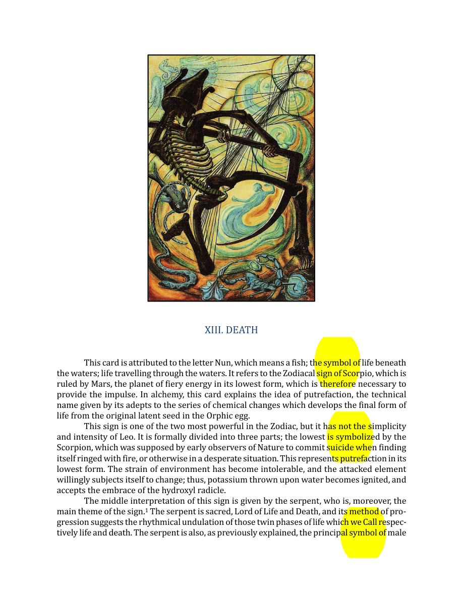 Original scan of The Book of Thoth, PDF page 91
