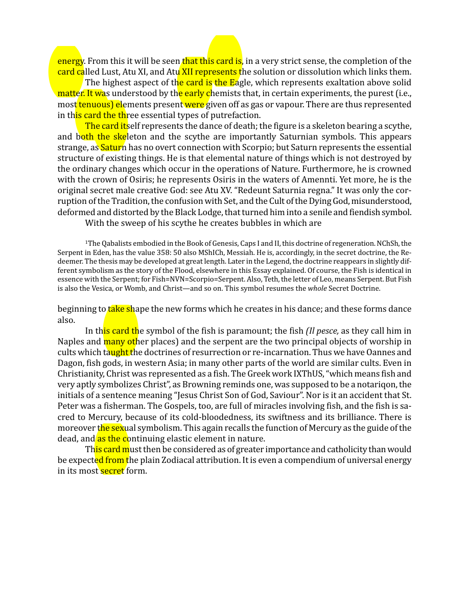 Original scan of The Book of Thoth, PDF page 92