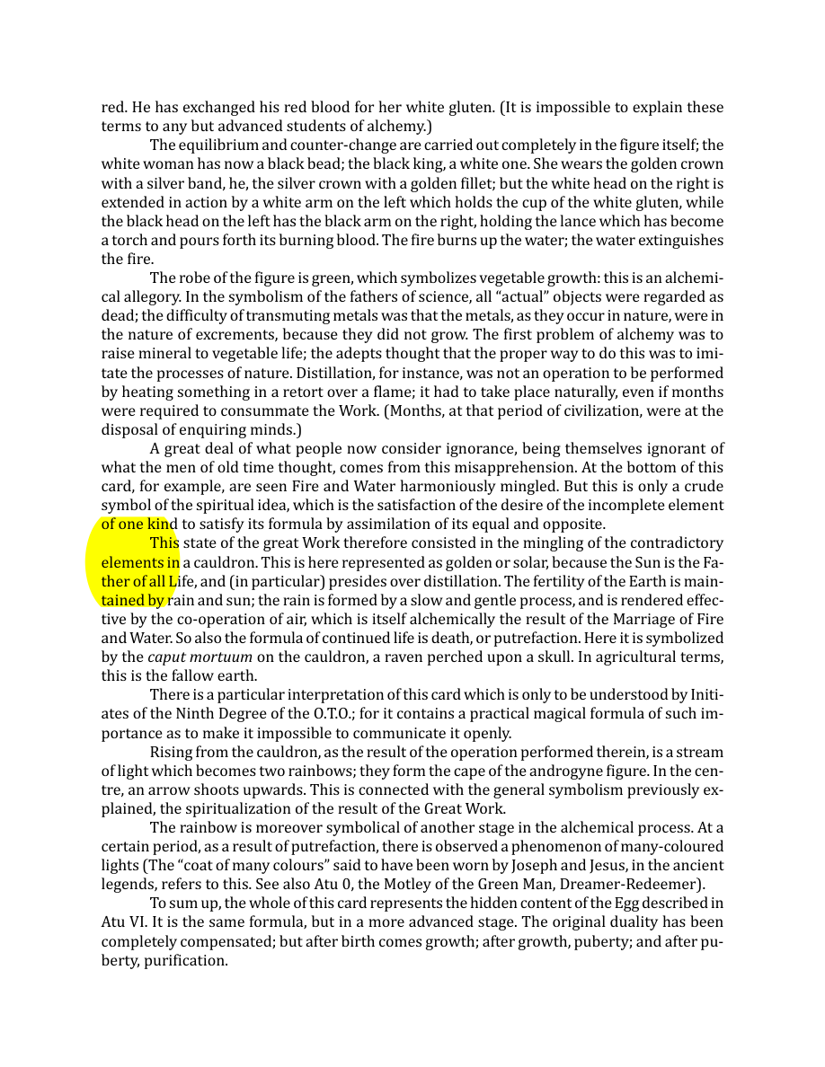 Original scan of The Book of Thoth, PDF page 94