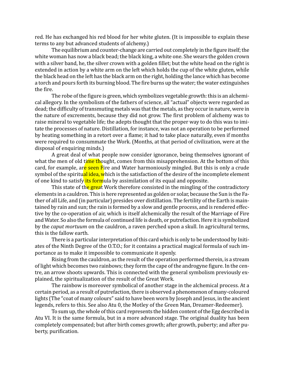 Original scan of The Book of Thoth, PDF page 94