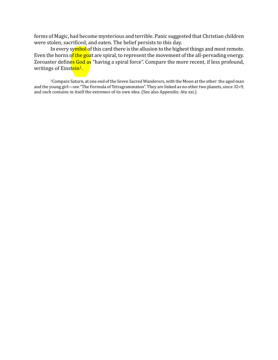 Original scan of The Book of Thoth, PDF page 98
