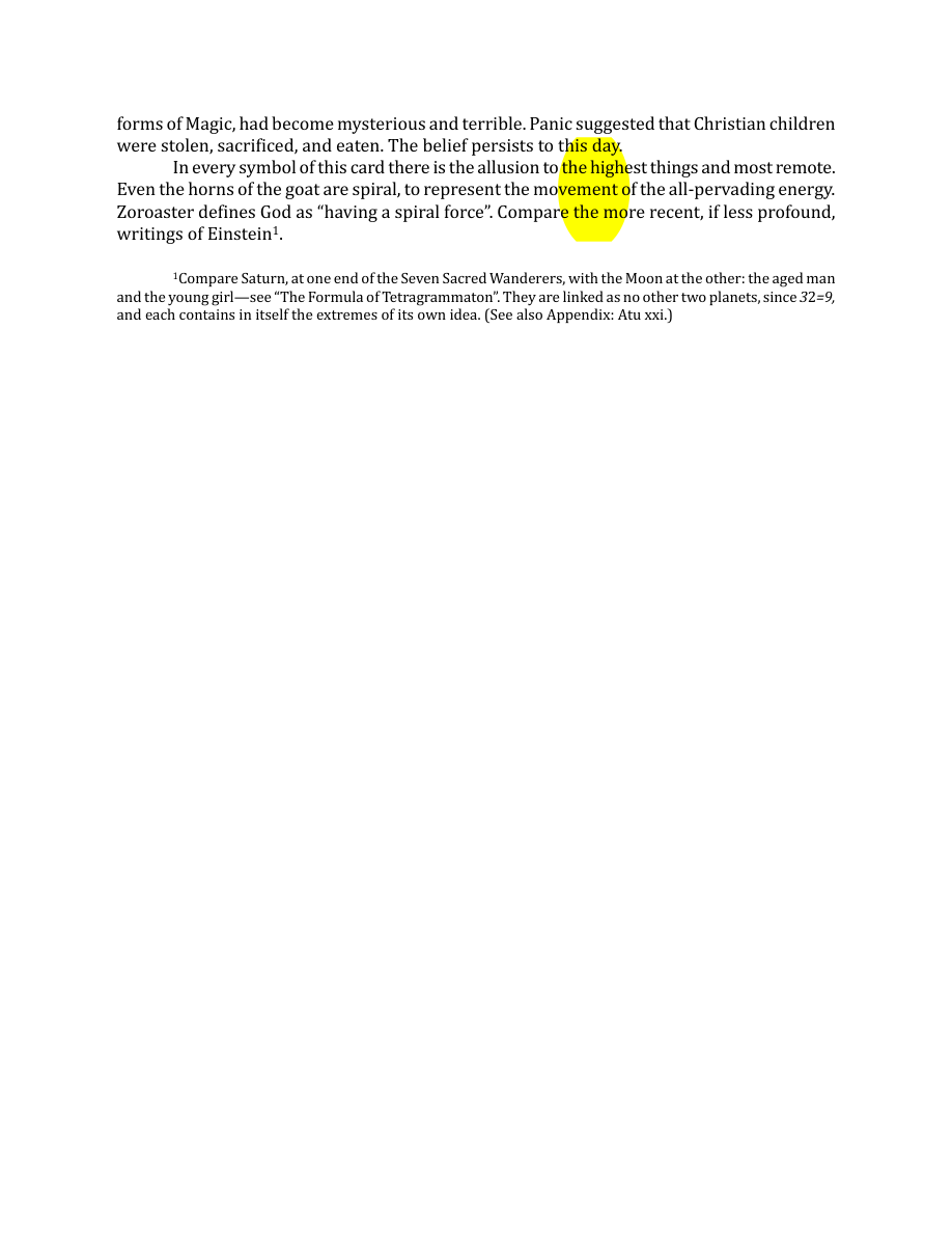 Original scan of The Book of Thoth, PDF page 98
