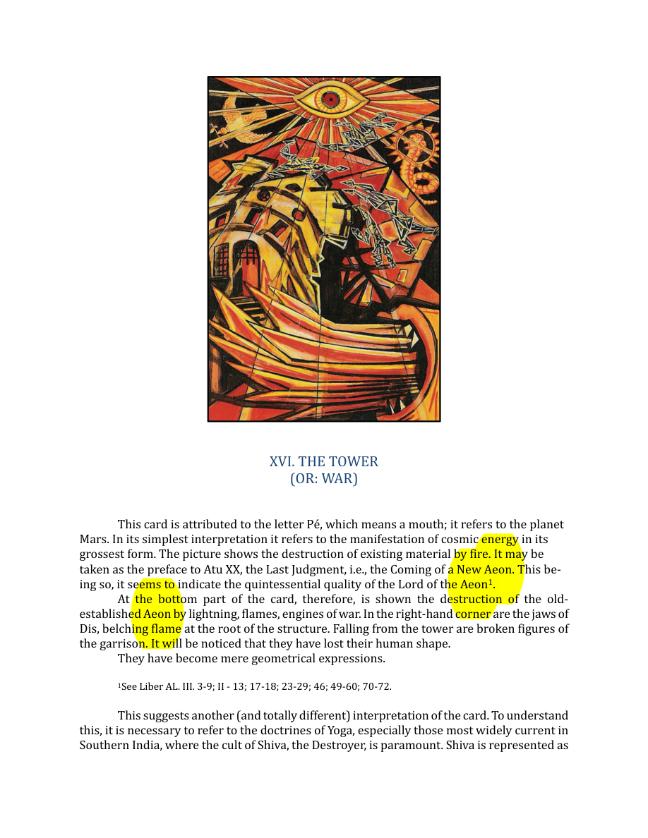 Original scan of The Book of Thoth, PDF page 99