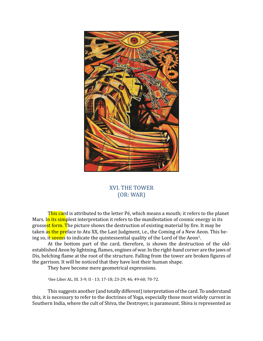 Original scan of The Book of Thoth, PDF page 99