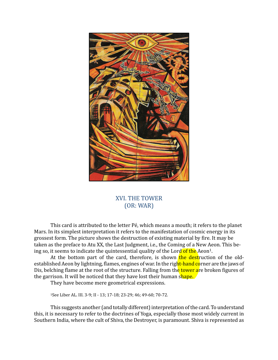 Original scan of The Book of Thoth, PDF page 99