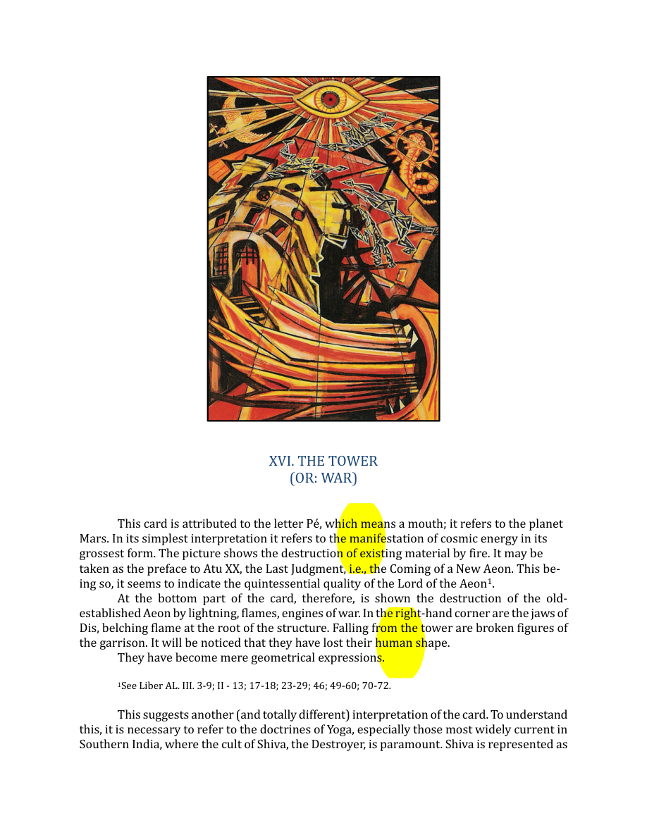 Original scan of The Book of Thoth, PDF page 99