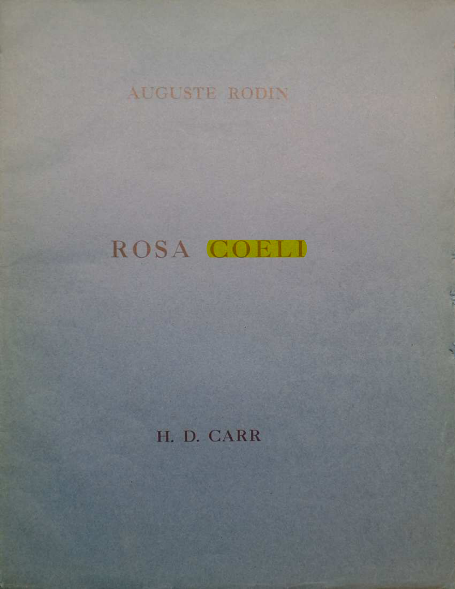 Original scan of Rosa Coeli, PDF page 1