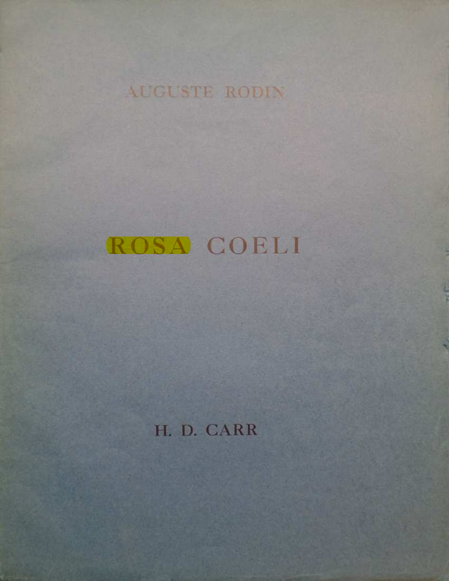Original scan of Rosa Coeli, PDF page 1
