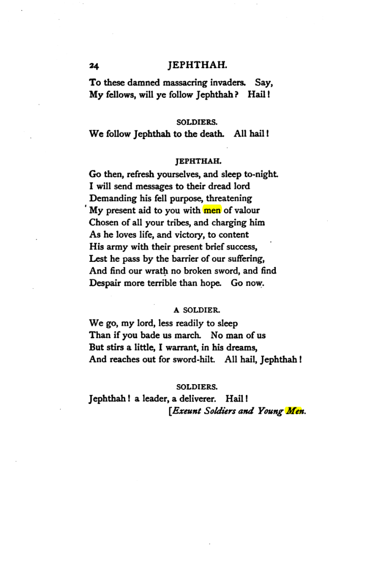 Original scan of Jephthah, PDF page 28