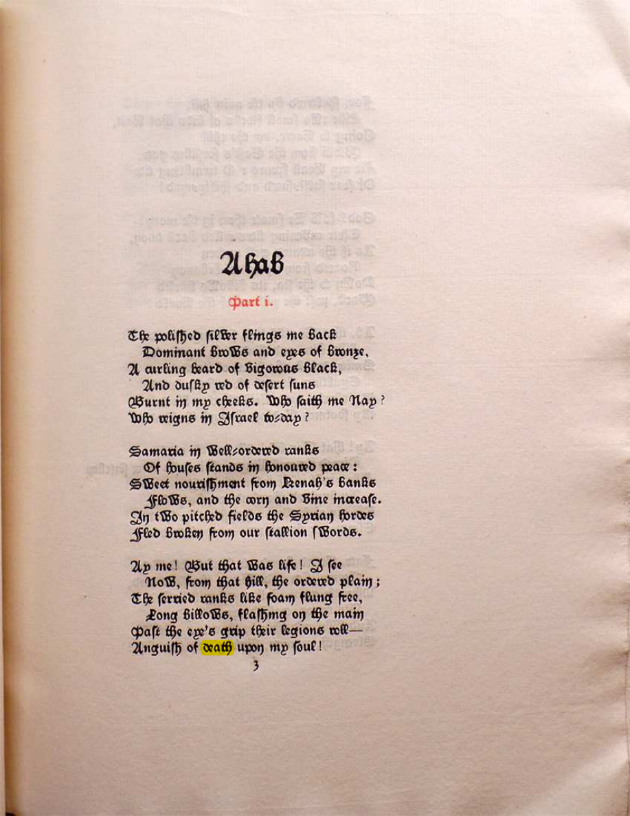 Original scan of Ahab and Other Poems, PDF page 11