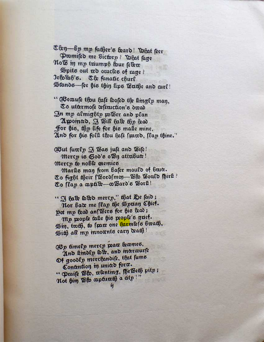 Original scan of Ahab and Other Poems, PDF page 13