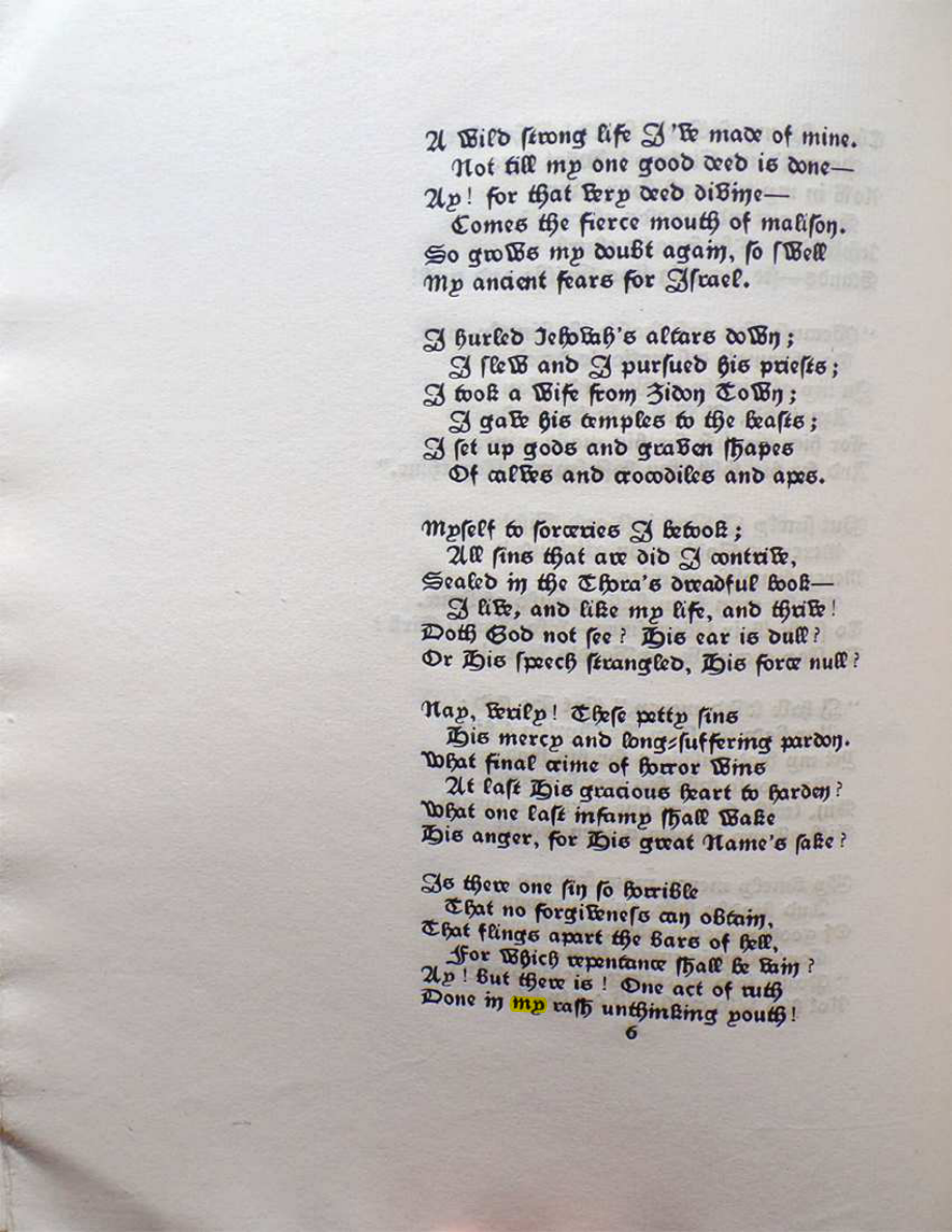 Original scan of Ahab and Other Poems, PDF page 14