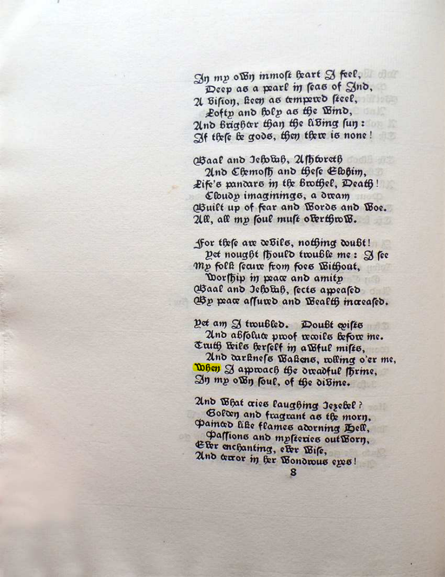 Original scan of Ahab and Other Poems, PDF page 16