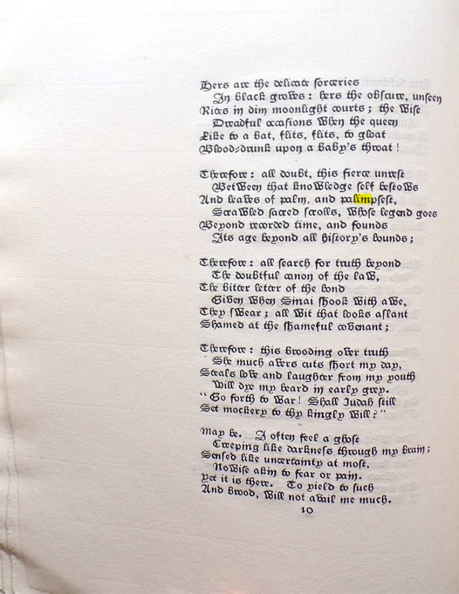 Original scan of Ahab and Other Poems, PDF page 18