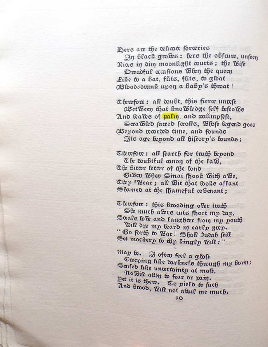 Original scan of Ahab and Other Poems, PDF page 18