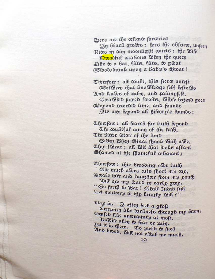 Original scan of Ahab and Other Poems, PDF page 18