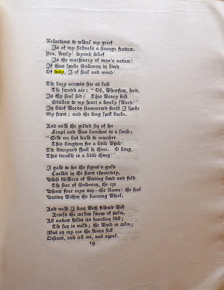 Original scan of Ahab and Other Poems, PDF page 27