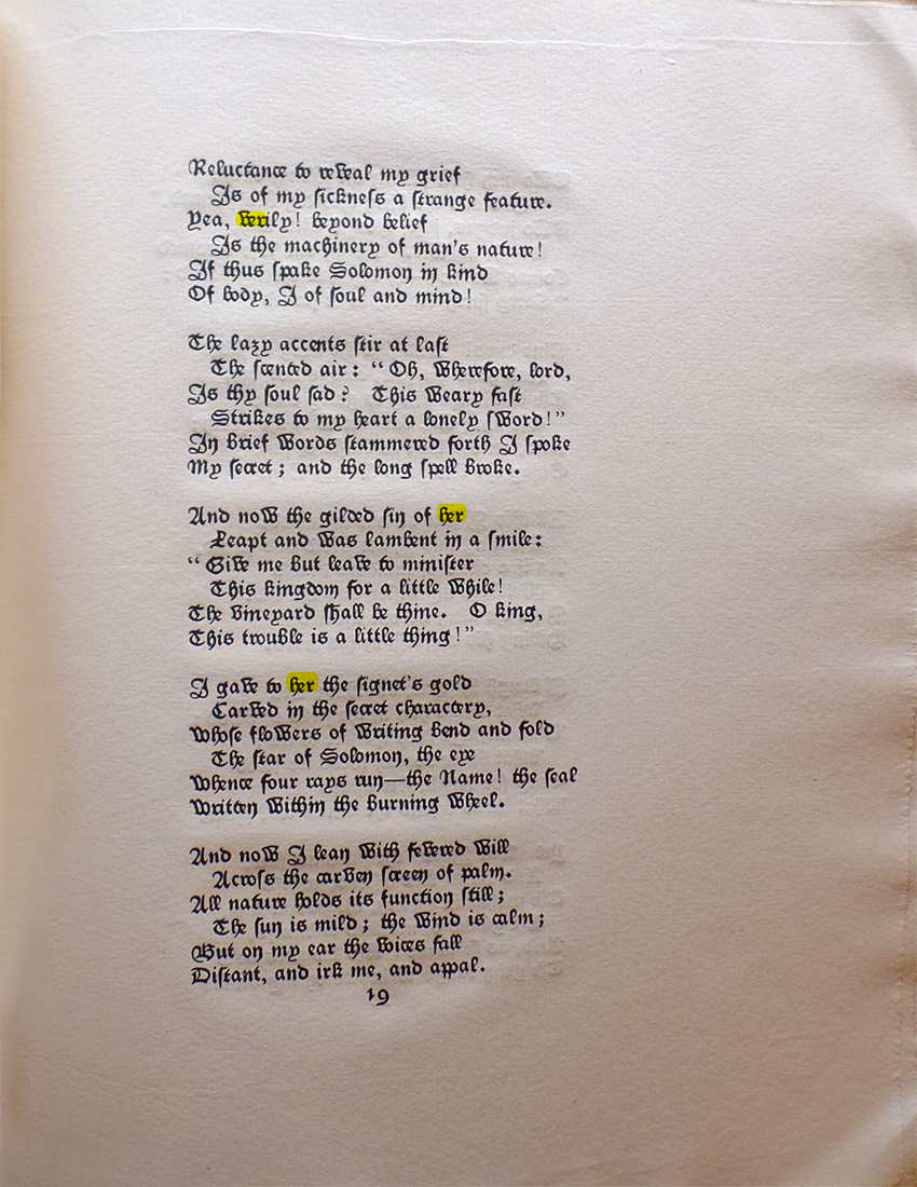 Original scan of Ahab and Other Poems, PDF page 27