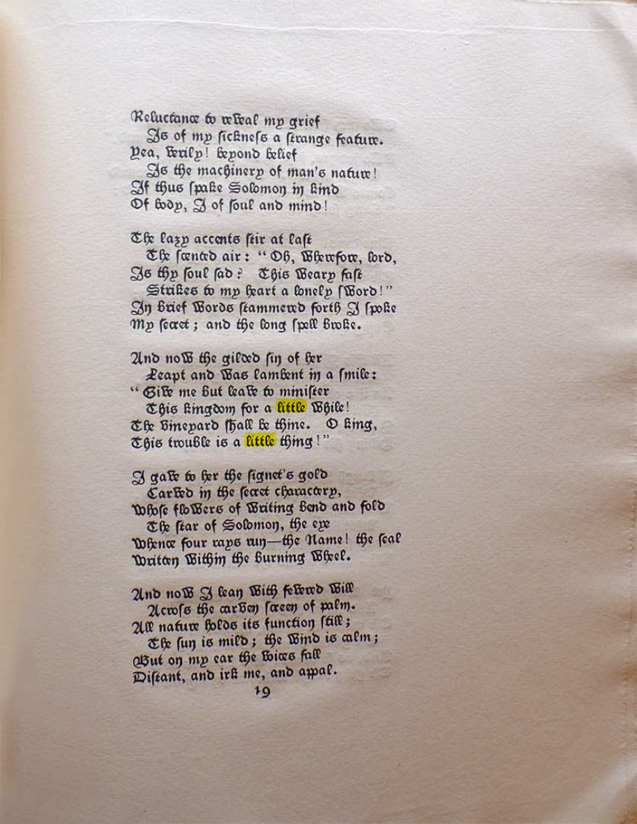 Original scan of Ahab and Other Poems, PDF page 27