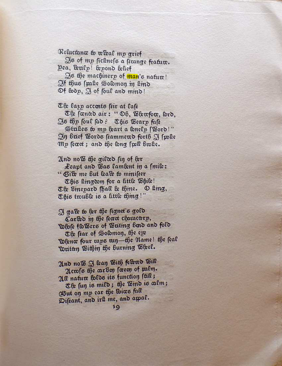 Original scan of Ahab and Other Poems, PDF page 27