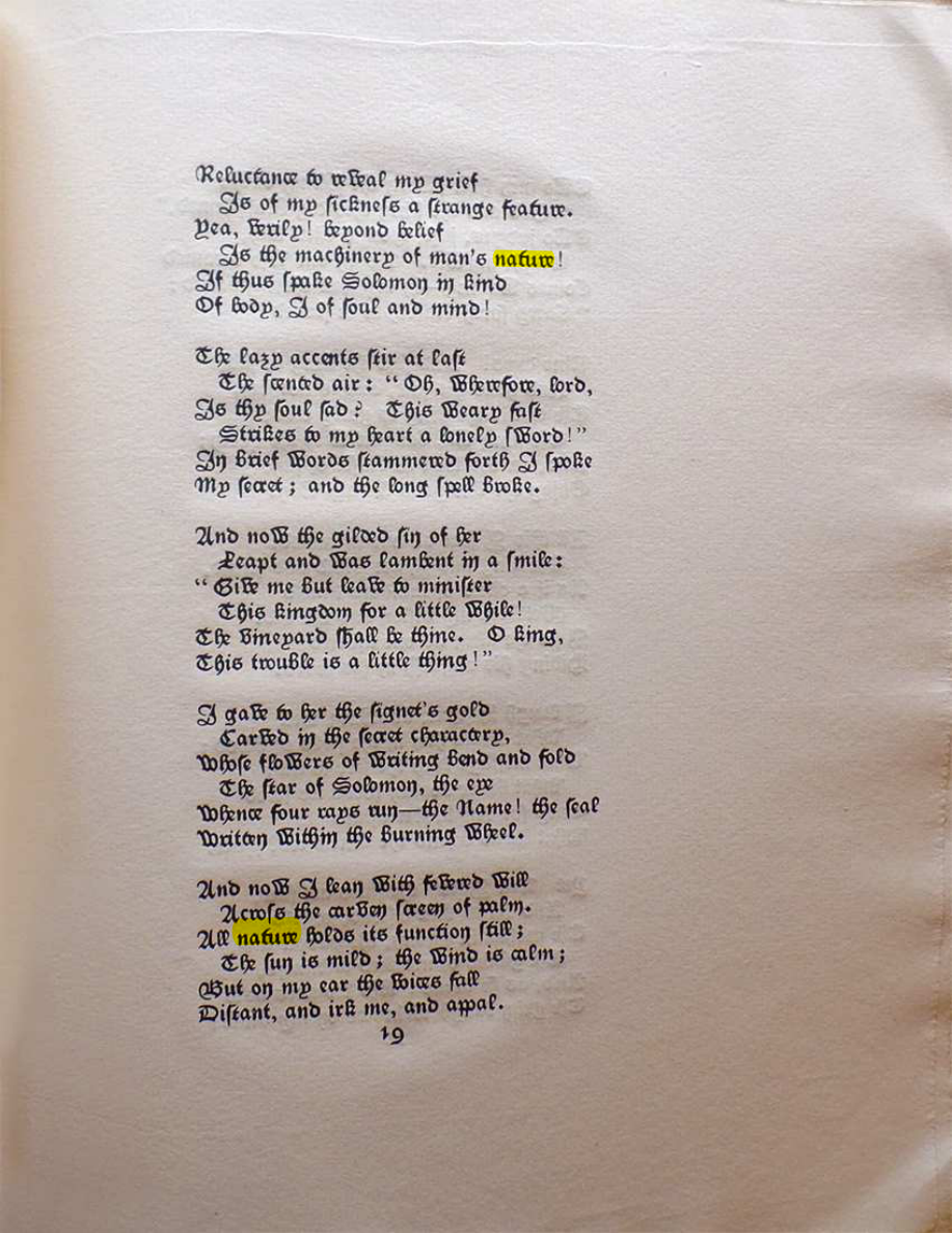 Original scan of Ahab and Other Poems, PDF page 27