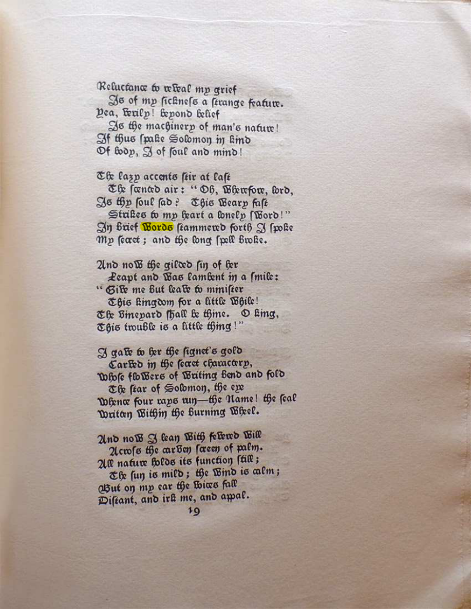 Original scan of Ahab and Other Poems, PDF page 27