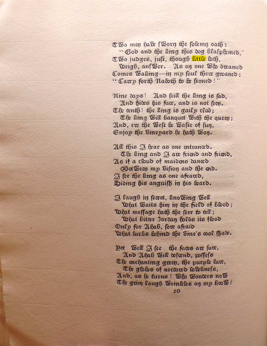 Original scan of Ahab and Other Poems, PDF page 28