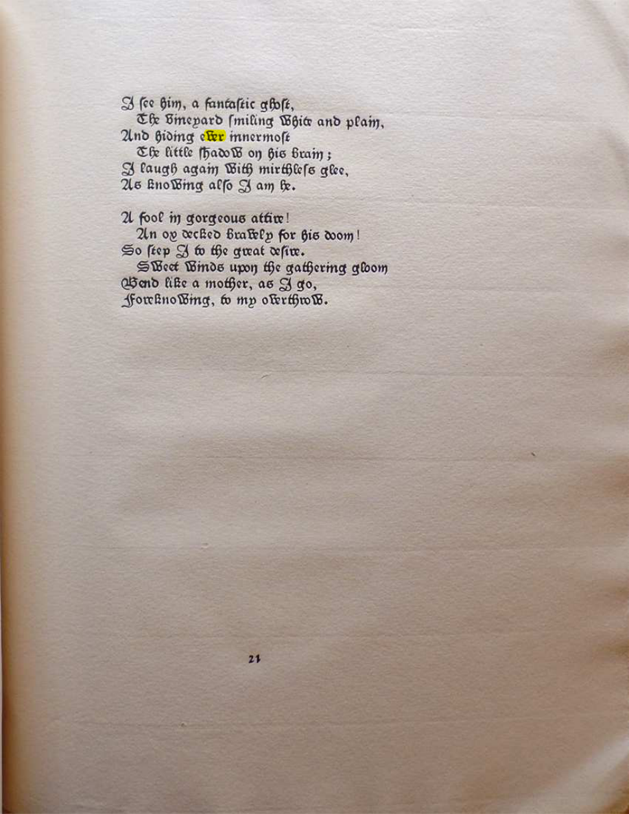 Original scan of Ahab and Other Poems, PDF page 29