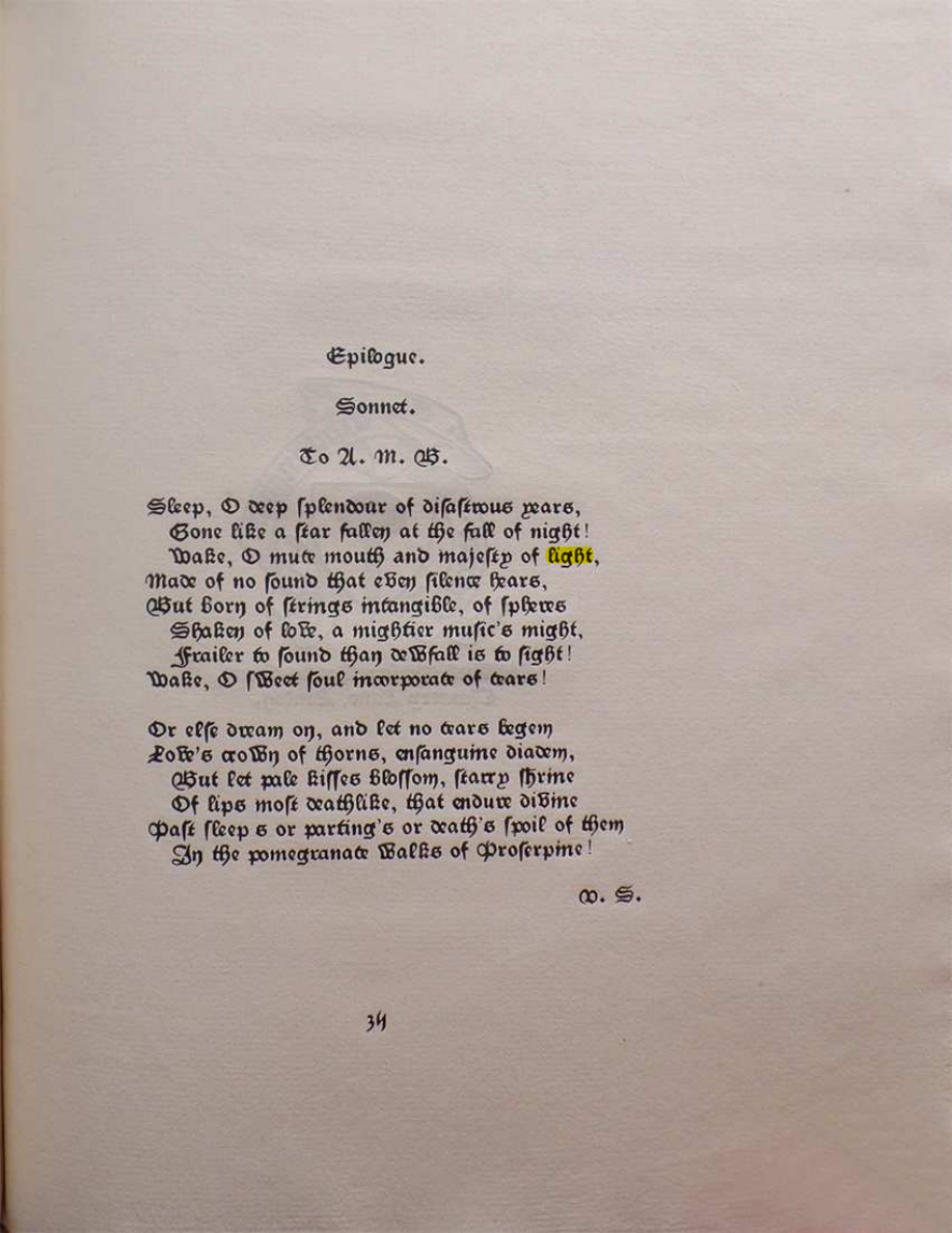 Original scan of Ahab and Other Poems, PDF page 43