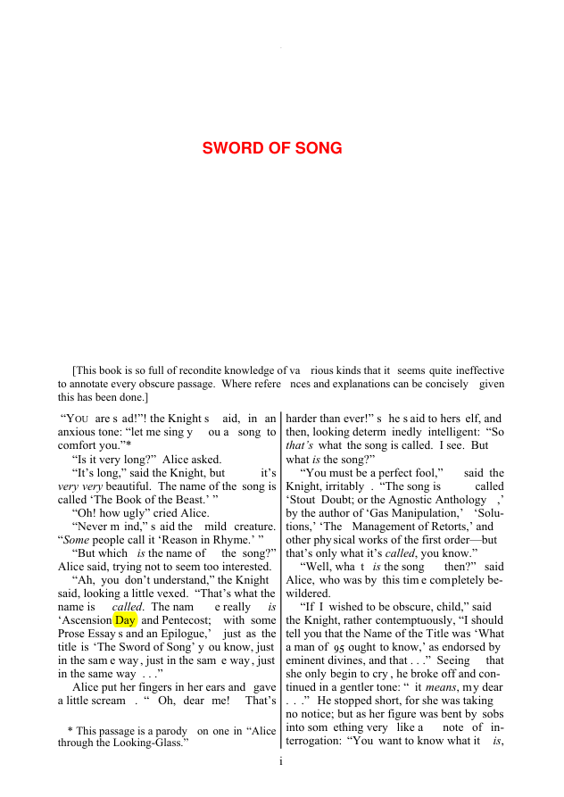 Original scan of The Sword of Song, PDF page 4