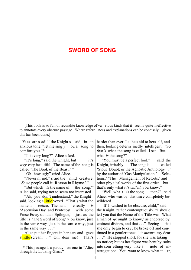 Original scan of The Sword of Song, PDF page 4