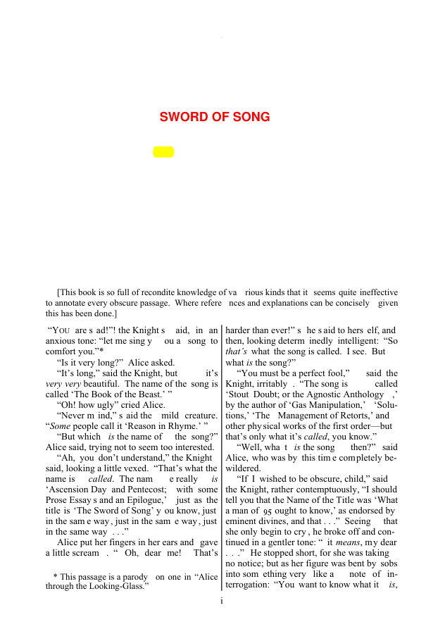 Original scan of The Sword of Song, PDF page 4