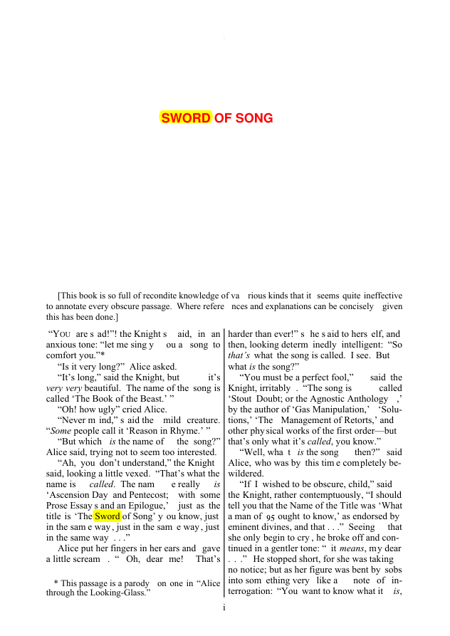 Original scan of The Sword of Song, PDF page 4