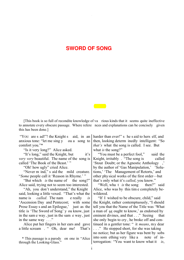 Original scan of The Sword of Song, PDF page 4