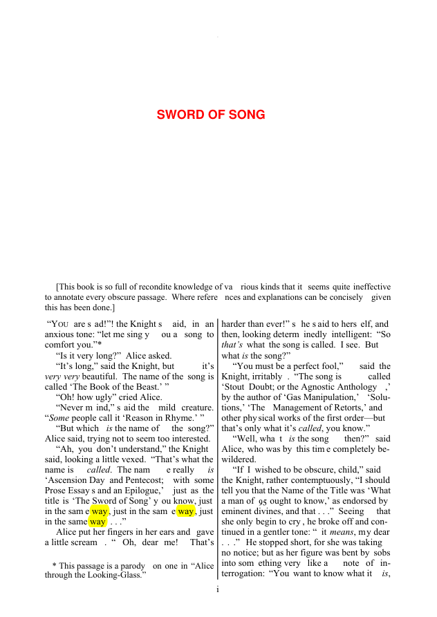 Original scan of The Sword of Song, PDF page 4