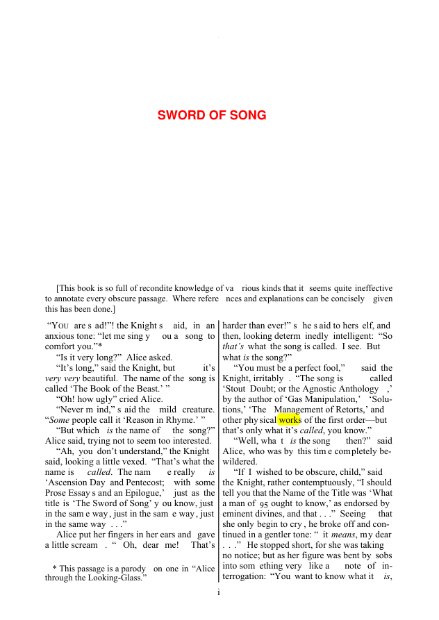 Original scan of The Sword of Song, PDF page 4
