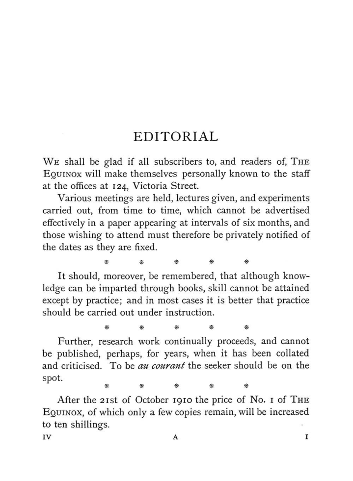 Original scan of The Equinox (Volume I, Number III), PDF page 11