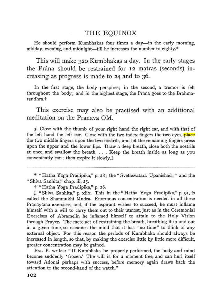 Original scan of The Equinox (Volume I, Number III), PDF page 116