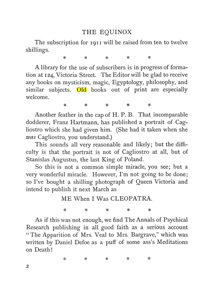 Original scan of The Equinox (Volume I, Number III), PDF page 12