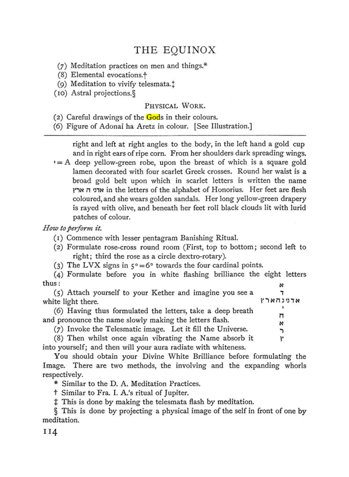 Original scan of The Equinox (Volume I, Number III), PDF page 129