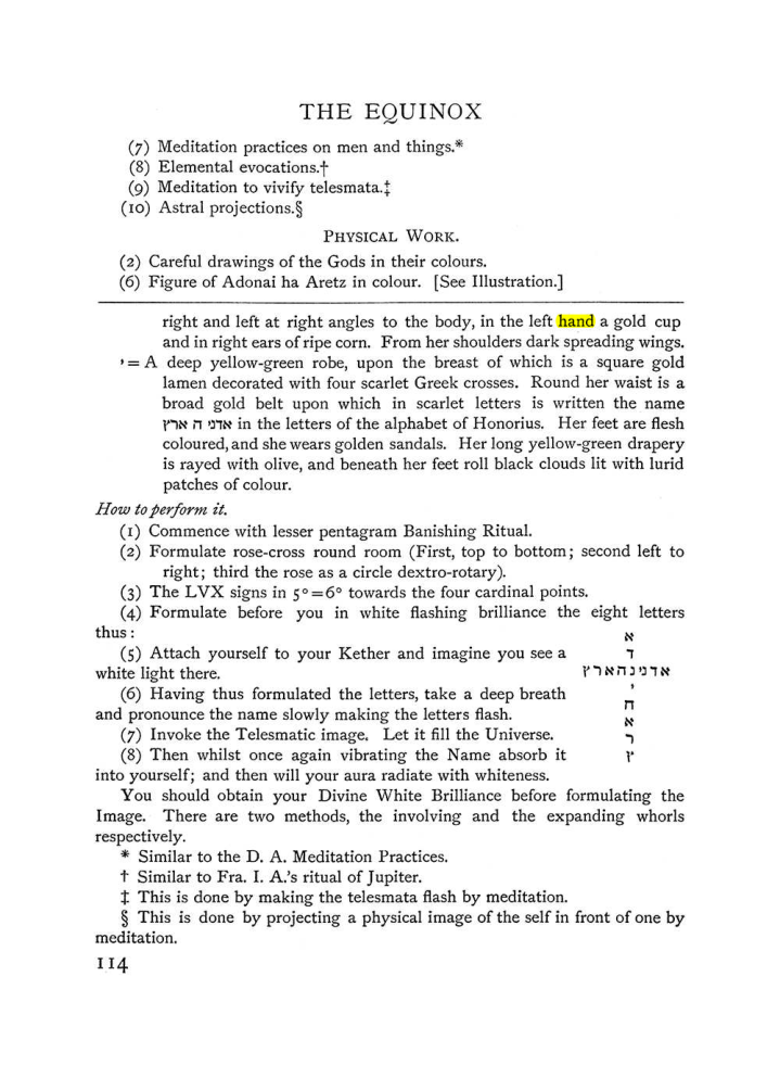 Original scan of The Equinox (Volume I, Number III), PDF page 129