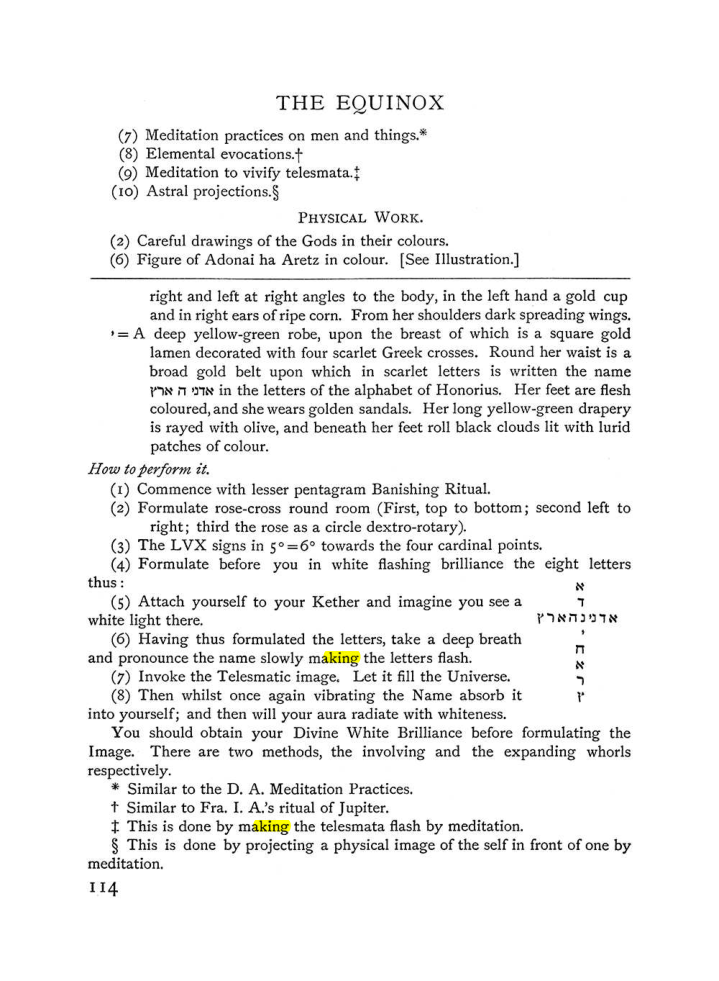Original scan of The Equinox (Volume I, Number III), PDF page 129