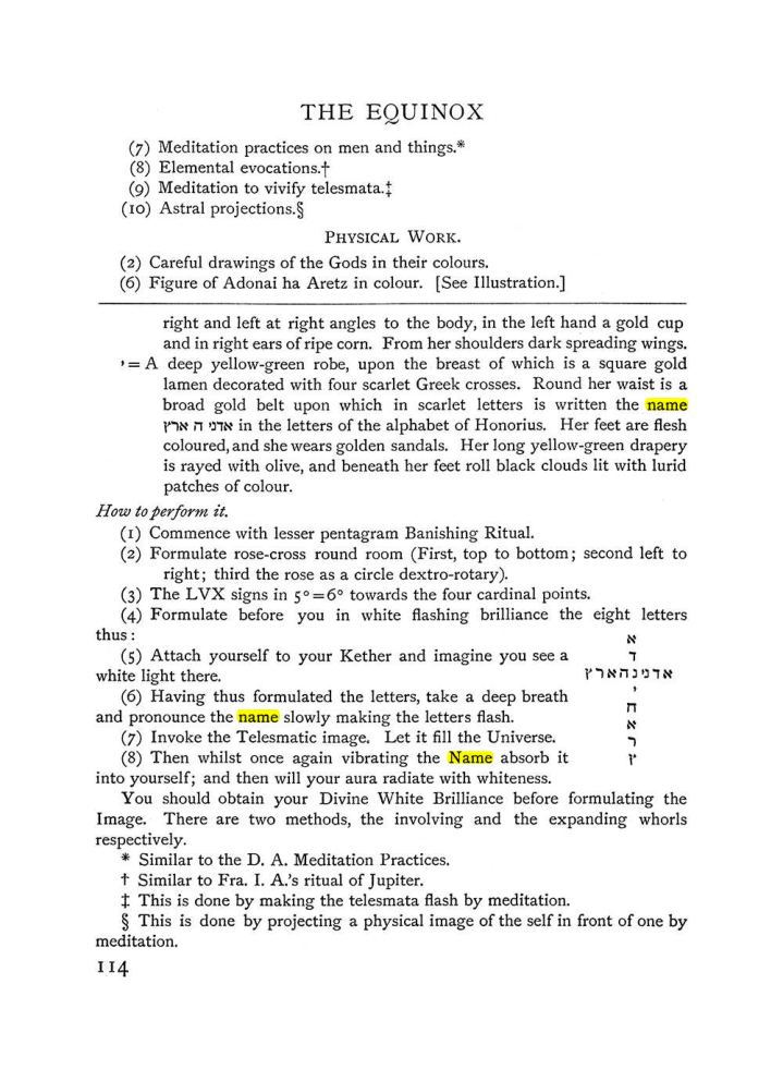 Original scan of The Equinox (Volume I, Number III), PDF page 129