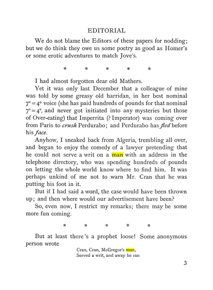 Original scan of The Equinox (Volume I, Number III), PDF page 13