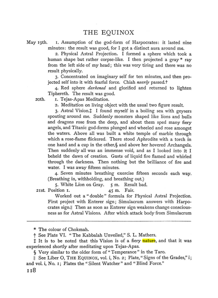 Original scan of The Equinox (Volume I, Number III), PDF page 134