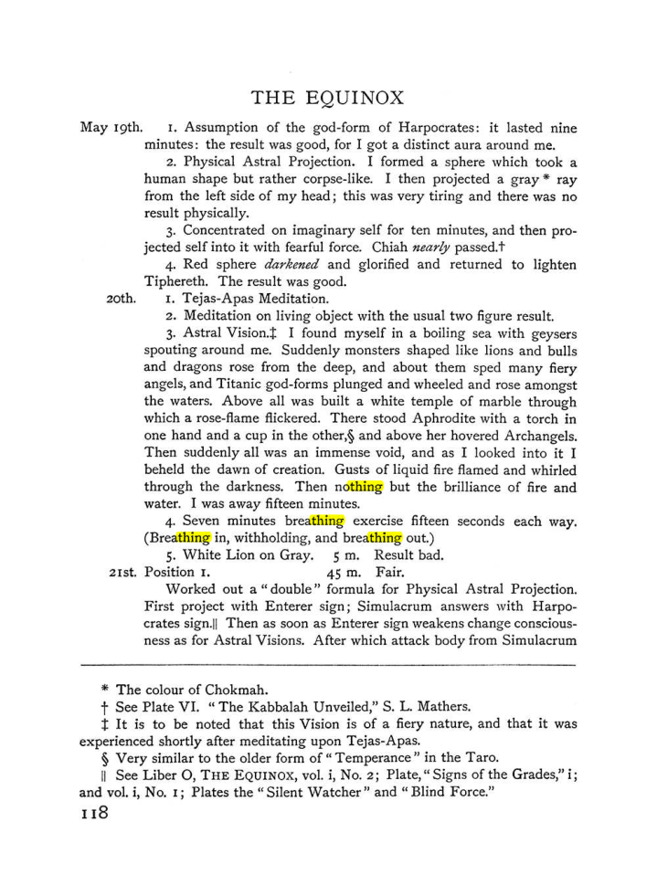 Original scan of The Equinox (Volume I, Number III), PDF page 134
